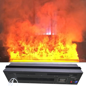 Topflashstar 1000W giả ngọn lửa lửa máy ánh sáng 24 <span class=keywords><strong>LED</strong></span> RGB 3in1 <span class=keywords><strong>DMX</strong></span> điều khiển nhân tạo lửa đèn mô phỏng ngọn lửa hiệu ứng - Product Image 3