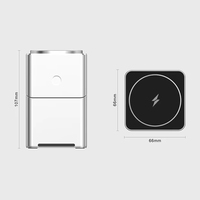 Nouveaux produits 2025, gadgets électroniques, adaptateur de chargeur, montre intelligente, écouteurs, téléphone, chargeur sans fil magnétique 3 en 1