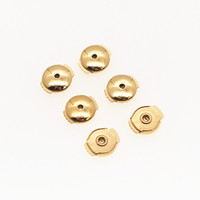 Accessoires en acier inoxydable Earbud Simple Fixe Oreille Cap Bijoux Ornement Or Argent DIY Handmade Earplug Boucle d'Oreille Résultats