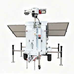 Tour de caméra CCTV portable à énergie solaire UNIV pour les applications de <span class=keywords><strong>surveillance</strong></span> de remorques - Product Image 3