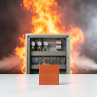 Patch anti-incendie portable à microcapsules nano, autocollant d'extinction d'incendie actif pour batteries de véhicules électriques, usage domestique et commercial