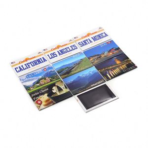 Manufactory Wholesale Top Quality Customized California Santa Monica Pictures Souvenir Gift Tin Refrigerator Magnet - Product Image 2