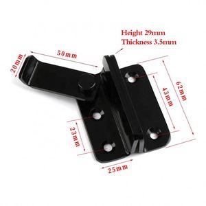 Loquet de porte à double sécurité en acier inoxydable WEKIS pour portes de grange, fenêtres, garages, clôtures - Product Image 4