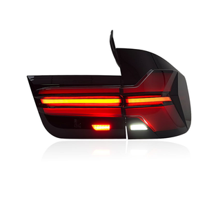 Nuevo Conjunto de Luces Traseras LED Rojas Claras de Alta Calidad para X5 E70 2007-2013, 6000K, 6000 Lúmenes, Señal de Giro Secuencial, Actualización Retrofit - Product Image 3