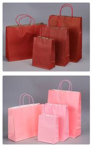 พร้อมจัดส่งถุงกระดาษใส่เครื่องประดับน้ำมันหอมระเหยพร้อมโลโก้ ถุงกระดาษรีไซเคิลแบบกำหนดเองได้ - Product Image 4