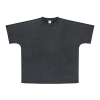 Kaos Pria Lengan Pendek Model Crop Vintage Seamless Snow Wash 275gsm Grosir