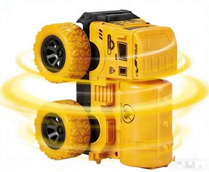 Voiture miniature à inertie en plastique certifiée 3C pour enfants, modèle de véhicule de construction de <span class=keywords><strong>dessin</strong></span> <span class=keywords><strong>animé</strong></span>, jouet à tirer, unisexe, pour 2-4 ans, vente en gros - Product Image 6