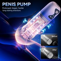 Masturbateur masculin automatique rotatif et aspirant, étanche, avec pompe à pénis et fonction de massage, jouet sexuel pour hommes