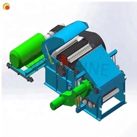 SUNSHINE Nouvelle machine de broyage de copeaux de bois à biomasse, fournie directement par l'usine chinoise, broyeur à tambour robuste, 37KW, 3-5t/h