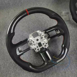 Volante de Fibra de Carbono para Ford Mustang GT S550 S650 2015-2023 2014 2018 2015 2020 <span class=keywords><strong>2016</strong></span> 2002 2017 2005 - Product Image 1