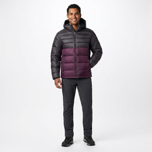 Top tendance vêtements d'hiver à la mode 2026 hommes doudoune nouveau élégant Slim Fit uni blanc bouffant doudoune OEM entretenu - Product Image 1