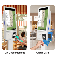 Kiosque tactile public de 23/27 pouces avec terminal de paiement et imprimante, matériel Android/Windows, offre en stock