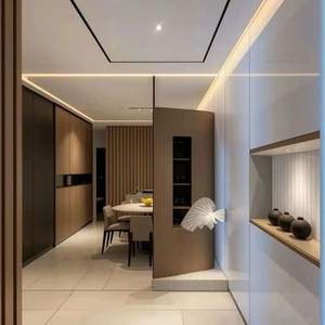 Gabinetes de Madera, Gabinete de Almacenamiento, Despensa, Estilo Moderno Minimalista, Gabinetes de Cocina Personalizados para Muebles de Hogar - Product Image 4