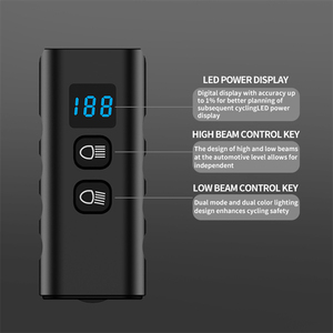 Gran oferta, luz de bicicleta recargable por USB de 1600 lúmenes, haz de enfoque de inundación frontal impermeable, Faro de bicicleta, batería de energía, luz LED <span class=keywords><strong>para</strong></span> ciclismo - Product Image 4