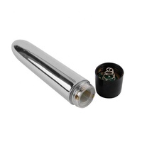 Juguete Sexual Vibrador de Bala Impermeable de 5 Pulgadas y 100% Grande para Mujer, Color Morado y Negro, 7500 R/min, 5.3*0.9 Pulgadas, Un Año de Garantía, CE ROHS