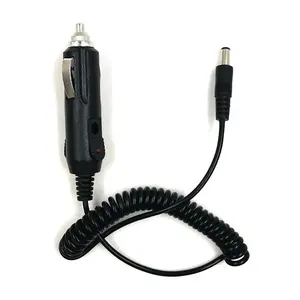 Dongguan Guangying korean model 12-24V 2A 3A glass fuse car cigarette lighter plugwith cable and DC plug OEM ODM