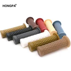 7/8'' 22MM Motorcycle Handle Grip Rubber Hand Grip Cover For Royal Enfield Cafe Racer Motorbikes