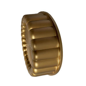 Антипригарная круглая литая алюминиевая форма для выпечки, БЫСТРОРАЗЪЕМНАЯ форма для выпечки, 9,5 форма для торта с золотым покрытием - Product Image 4