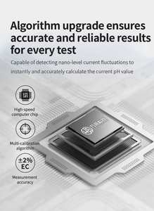Fourniture directe d'usine Wanbang haute précision 0.05pH 5 1 PH/Temp/salinité/TDS/EC mètre LCD rétro-éclairé pour hydroponique/aquaculture - Product Image 4
