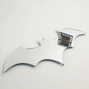 Lámpara Nocturna LED de Pared de 40CM con Diseño de <span class=keywords><strong>Batman</strong></span> de la Liga de la Justicia en 3D, Colorida, con Control Remoto - Product Image 5