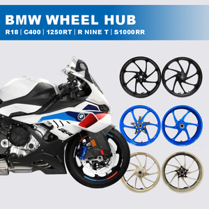 Nouveau moyeu de roue en alliage d'aluminium CNC WILDOUT Racing pour <span class=keywords><strong>BMW</strong></span> <span class=keywords><strong>R18</strong></span>/C400/1250RT/R Nine T/S1000RR - Rétrofit/Amélioration - Product Image 1
