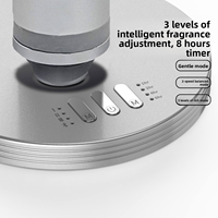 Diffuseur d'aromathérapie sur pied en métal à activation tactile, diffusion automatique pour usage commercial et hôtelier, grande surface
