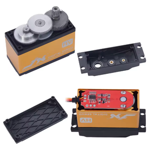 JX PDI-HV2060MG 360 graden digitale <span class=keywords><strong>servo</strong></span> <span class=keywords><strong>60KG</strong></span> groot koppel kernmotor <span class=keywords><strong>RC</strong></span> robot auto boot vliegtuig helikopter onderdelen metaal - Product Image 2