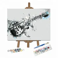 ROYALDREAM - Guitar Painting by Number, Musical Instruments