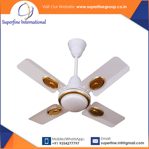 Ventilateur de plafond moderne et élégant pour chambres à coucher Inde Source d'alimentation électrique en vrac Matériau métallique pour les hôtels domestiques - Product Image 3
