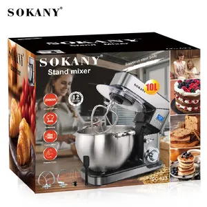 Zogifts SOKANY High-power And High Quality Kneading Electric Food Mixer Machine With Dough Hooks