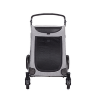 Poussette de voyage pliable et imperméable Greenway GWPSC01 Big Space pour animaux de compagnie – Le meilleur système de transport