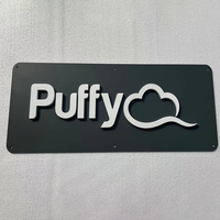 Étiquette de porte en 3D personnalisée avec logo, enseignes pour entreprise, lettres acryliques découpées, enseignes pour numéro de chambre d'hôtel et bâtiment