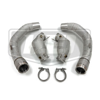 Tubería de Escape de Acero Inoxidable de Alto Rendimiento con Protección Térmica Diseñada para BMW M5 F90 S63B 4.4T 2018-2022, Mejora del Rendimiento