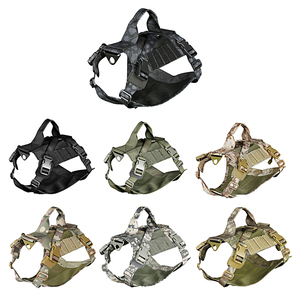 Harnais <span class=keywords><strong>pour</strong></span> <span class=keywords><strong>chien</strong></span> VE-45 en nylon populaire, anti-traction, avec <span class=keywords><strong>gilet</strong></span> <span class=keywords><strong>de</strong></span> <span class=keywords><strong>protection</strong></span> en maille respirante <span class=keywords><strong>pour</strong></span> chiens actifs, idéal <span class=keywords><strong>pour</strong></span> les aventures en plein air et la <span class=keywords><strong>chasse</strong></span> - Product Image 6