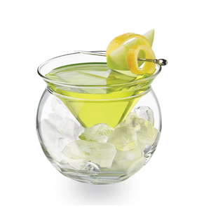 パーソナライズされたエコフレンドリーマティーニカクテルグラスクリエイティブエコフレンドリー再利用可能クリア高ホウケイ酸ラウンドグラスワインカップ - Product Image 3