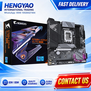 เมนบอร์ด B760M AORUS ELITE GEN5 DDR5 Intel B760 รองรับซีพียู Intel Core i3 i5 i7 i9  ซ็อกเก็ต LGA1700 สำหรับซีพียูรุ่นใหม่ - Product Image 1