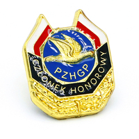 Partenaire d'approvisionnement stratégique : Badges de revers d'honneur personnalisés pour club de colombophilie, en alliage de zinc et émail souple, plaqués or, vente en gros