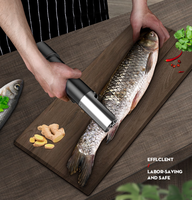 Écailleur de poisson électrique et manuel