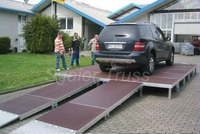 Plateforme de Scène Modulaire en Alliage d'Aluminium Durable et Portable, Installation Rapide