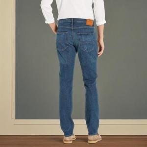 กางเกงยีนส์ขายาวสำหรับผู้ชายกางเกงยีนส์ทรงตรงลำลองไซส์ใหญ่พิเศษ - Product Image 1