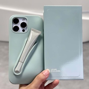 เคสโทรศัพท์ซิลิโคนรูปลิปสติก พร้อมลิปสติก สำหรับ iPhone 11 12 13 14 15 16 17 18 Pro Max เคสกันกระแทกสำหรับใส่เครื่องสำอาง - Product Image 2