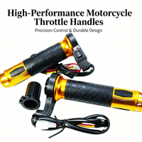 Poignée chauffante électrique pour moto en caoutchouc/PVC imperméable de haute qualité, compatible 12V, pour scooters 150CC/110CC/Turnpike