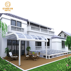 Atrio antipioggia attaccato Pergola impermeabile Patio motorizzato baldacchino Gazebo balcone tenda <span class=keywords><strong>da</strong></span> sole in alluminio lega di alluminio su misura - Product Image 5