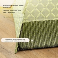 Tente pour animaux de compagnie, imperméable, portable, pliable, lit pour chat et chien, couleur unie simple, respirante