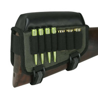 Bolsa Táctica Multifuncional de Nailon para Exteriores, Funda para Pistola con Soporte para Barbilla, Bolsa para Cargadores, para Caza y Tiro CS