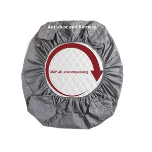 Protector de colchón impermeable acolchado transfronterizo, funda de barrera de orina de comercio exterior, funda de cama antideslizante a prueba de polvo para <span class=keywords><strong>Amazon</strong></span> - Product Image 5
