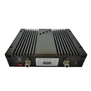 Rede Mobile Signal Amplificador Booster Fabricante 27dbm 80db Ganho 900 2100 Tela LED ajustável GSM WCDMA 3G 2G 4G