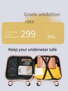 Equipaje de ABS personalizado, resistente al agua, con carcasa rígida, adecuado tanto para hombres como para mujeres, equipaje de mano, equipaje deportivo portátil - Product Image 2