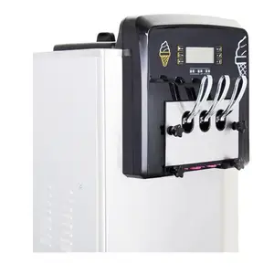 Machine à crème glacée commerciale, 13 L/H, pompe à air, 1-saveur, comptoir, refroidissement, yaourt, Machine à crème glacée, à vendre