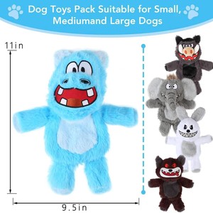 Juguetes de Peluche para Gatos, Lindos, Inteligentes, Resistentes, con Sonido, de Dibujos Animados, para Masticar, Interactivos, para Entrenamiento, para Mantener a los Gatos Entretenidos, Duraderos, Antiaburrimiento, para la Dentición - Product Image 4